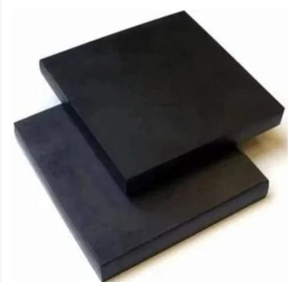 Stacked rubber bearing pads